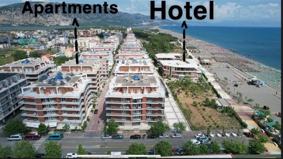 Fishta Hotel & Apartments Velipojë Eksteriør billede